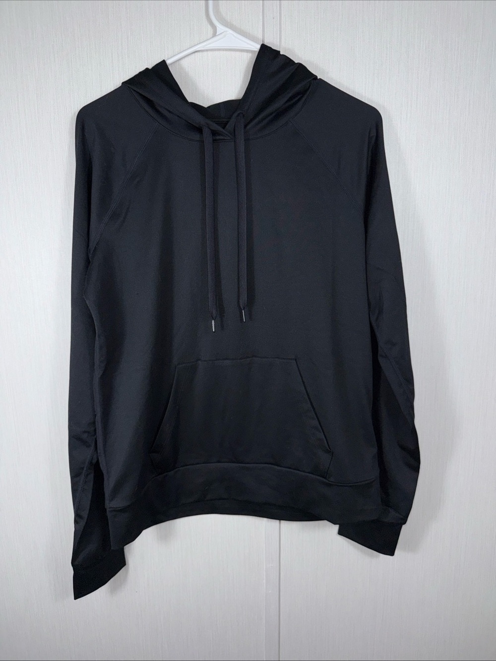 NWOT Quince S Women's Long Sleeve Flowknit Pullover Hoodie Pocket Minimalist